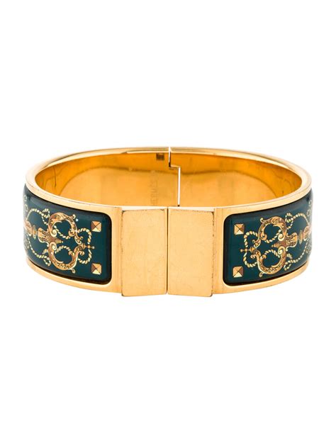 hermes bracelet enamel vintage